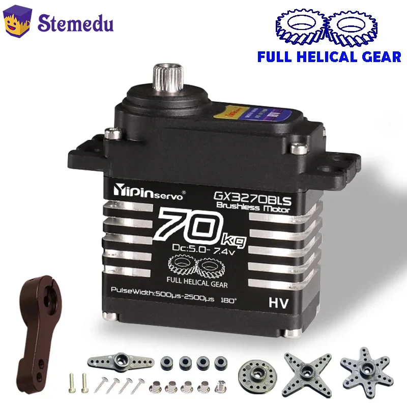Servo Metal Gear - Servo impermeable IP68, inducto magnético de