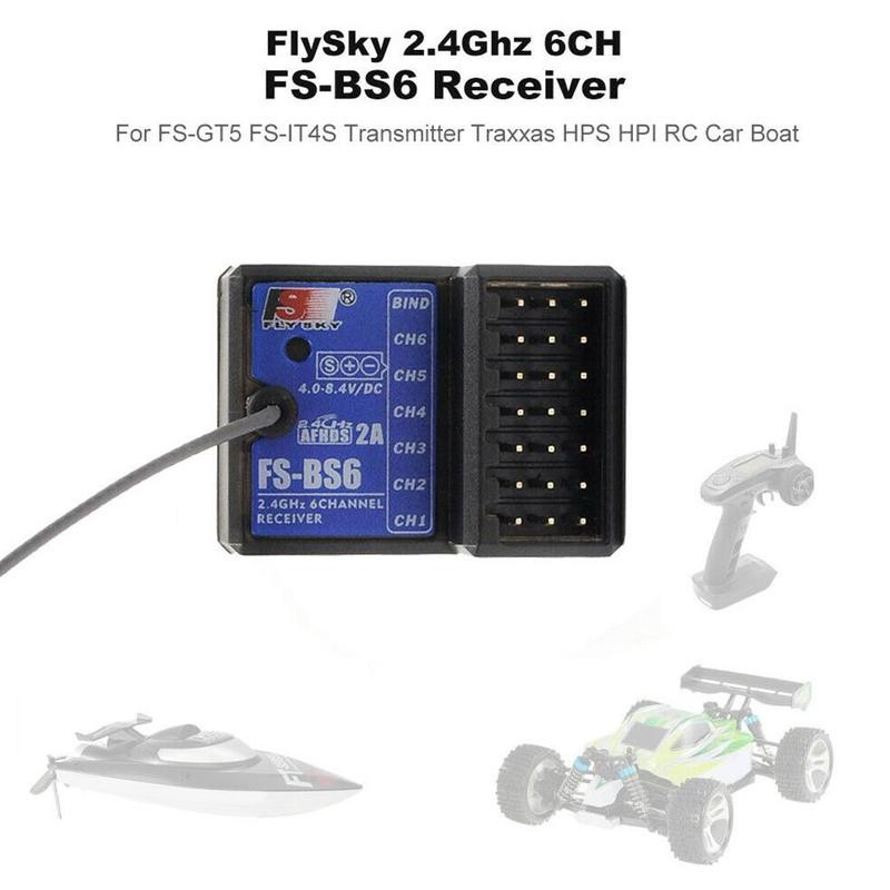 Rc Hobby Shops - Receptor Flysky FS-BS6 2,4 Ghz 6CH