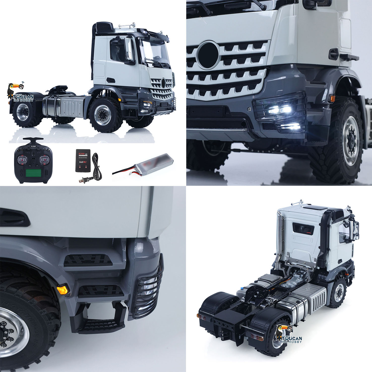 Rc Hobby Farm - Tractor de control remoto de 3