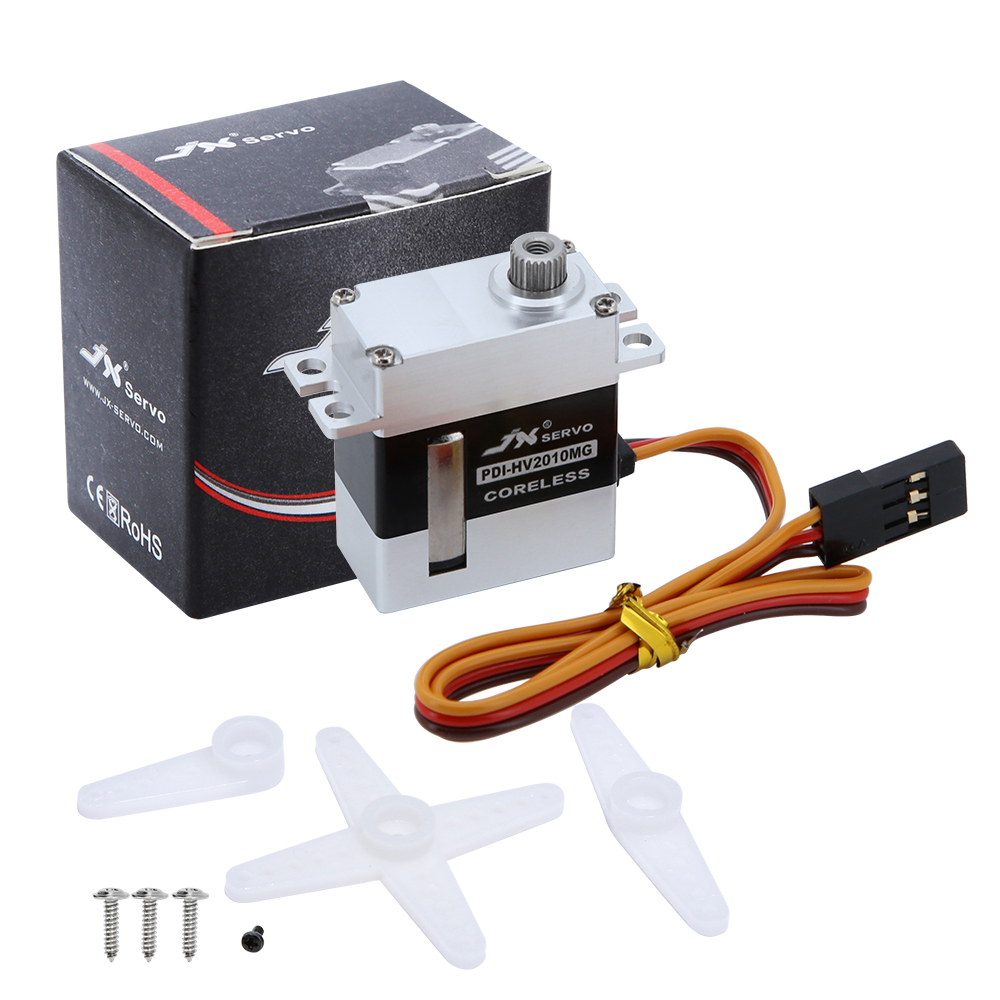 JX Servo PDI-HV2010MG 11kg eng - Servo Metal Gear reseña y precio