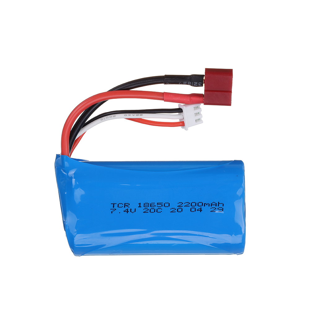 Batería Lipo de 7,4 V, 2200mAh - Rc And Hobby reseña y precio