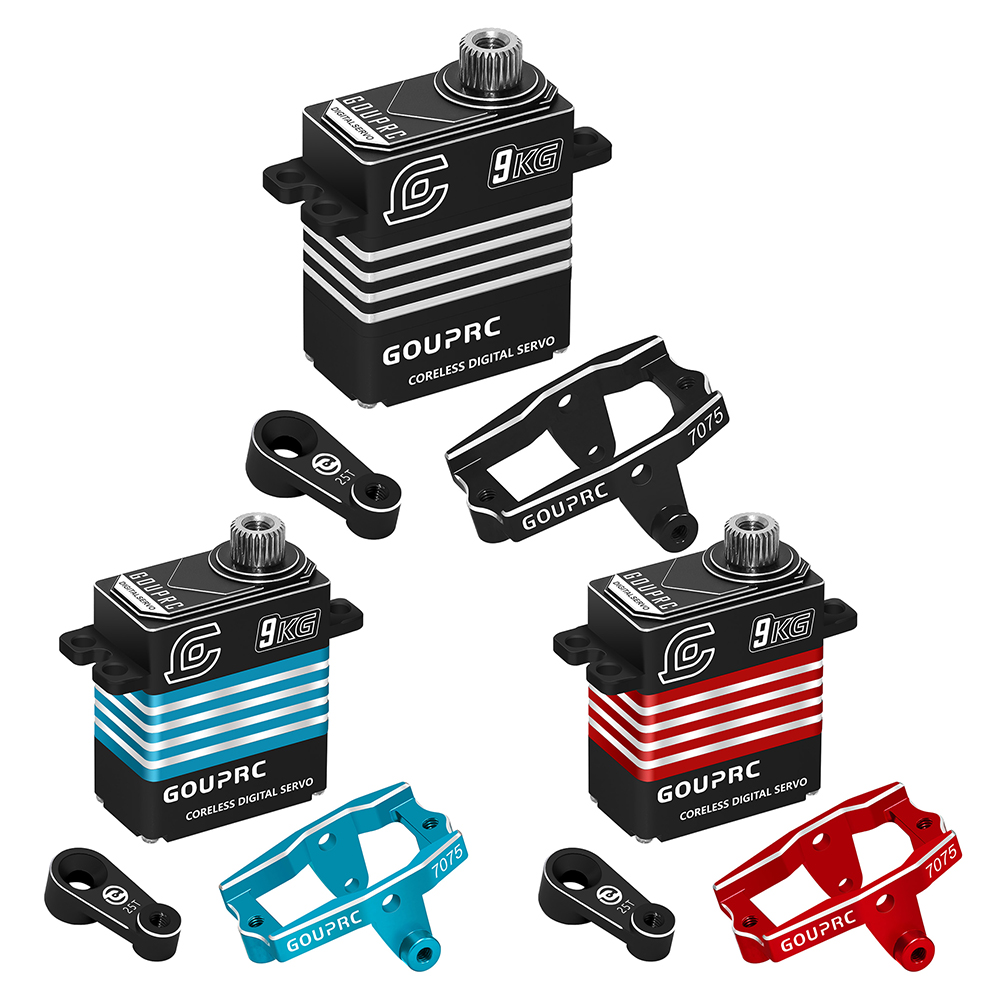 Microservo Digital RC de 9KG c - Servo Metal Gear reseña y precio