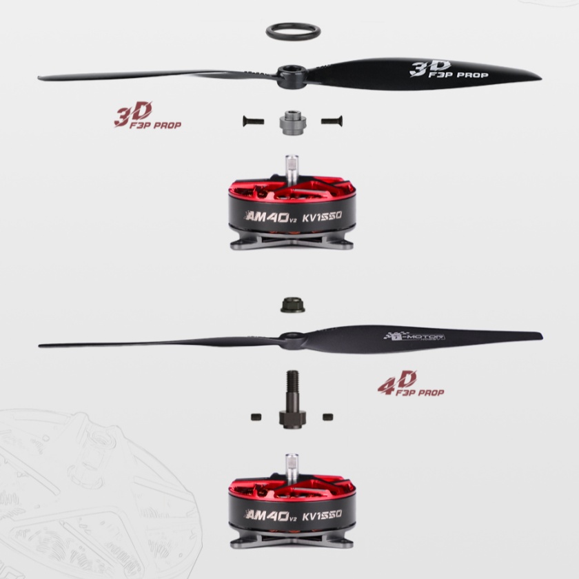 T-Hobby AM40 V2 3D/4D 2-3S Pot - Rc And Hobby reseña y precio