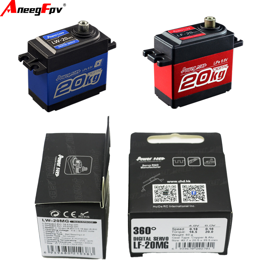 Power HD LW-20MG LF-20MG imper - Servo Metal Gear reseña y precio