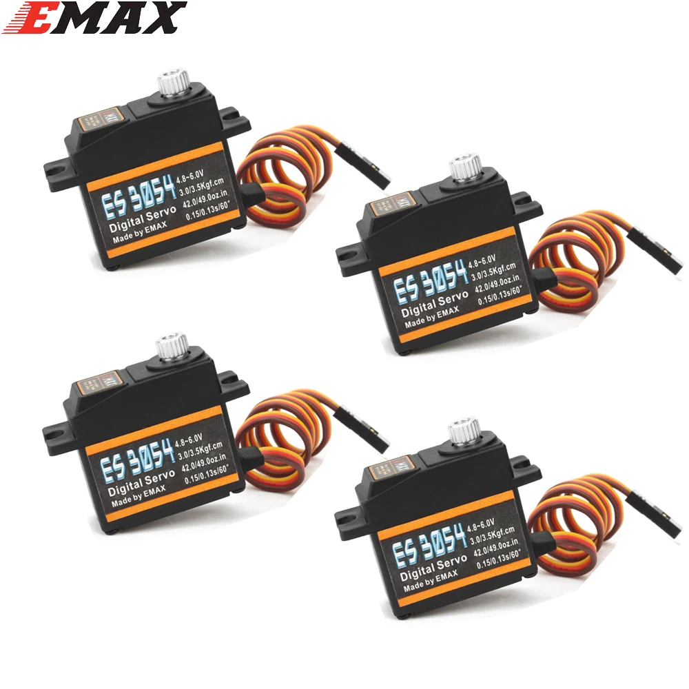 EMAX ES08MDII ES08MD II Servo  - Servo Metal Gear reseña y precio