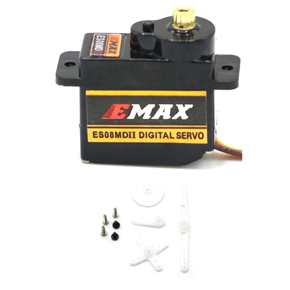 EMAX ES08MDII ES08MD II Servo  - Servo Metal Gear reseña y precio