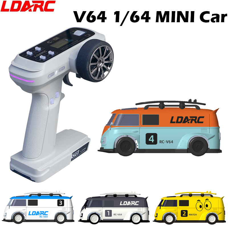1:64 LDARC V64 Mini autobús te - Rc Hobby Desk reseña y precio